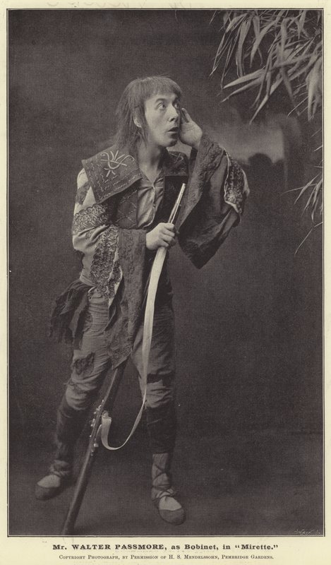 Mr Walter Passmore as Bobinet in Mirette by English Photographer