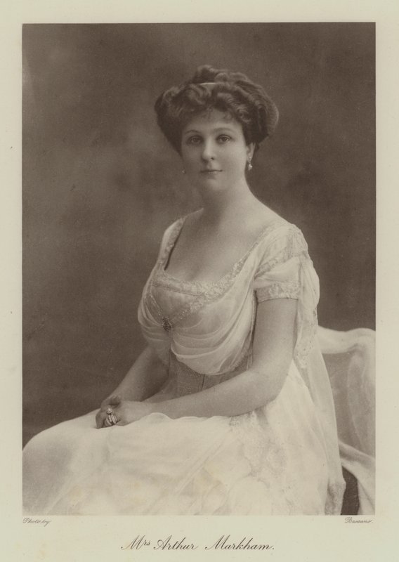 Mrs. Arthur Markham by English Photographer