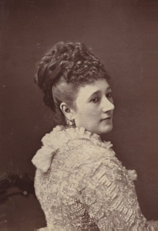 Mrs. John Wood by English Photographer