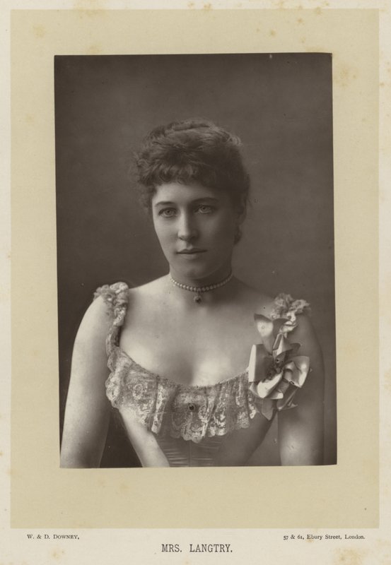 Mrs Langtry by English Photographer