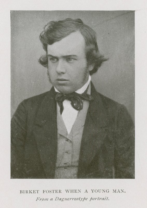 Myles Birket Foster, English artist, as a young man by English Photographer