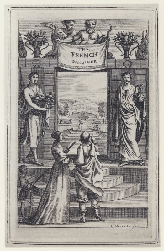 N de Bonnefons, The French Gardiner, Tr J Evelyn, J Crooke 1658 by English Photographer
