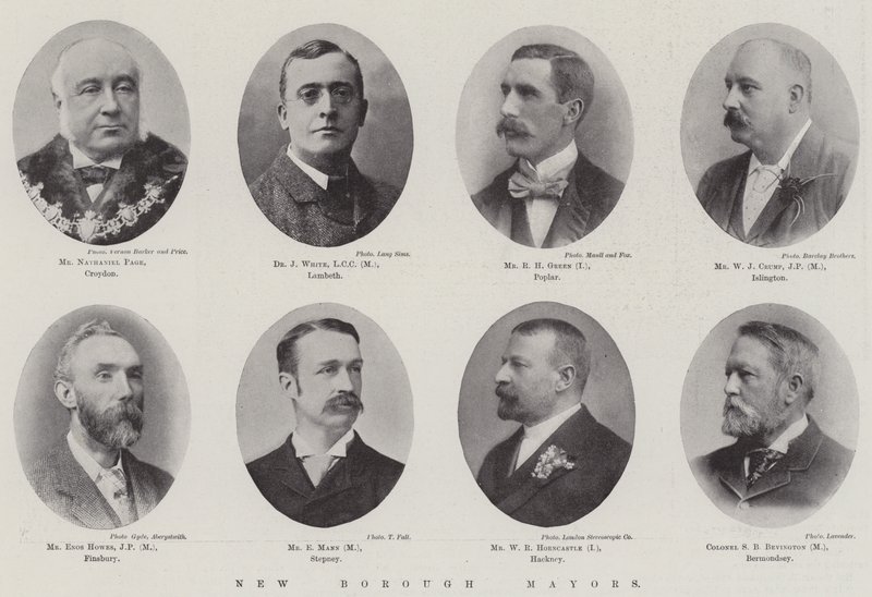 New Borough Mayors by English Photographer