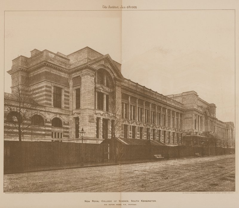 New Royal College of Science, South Kensington by English Photographer