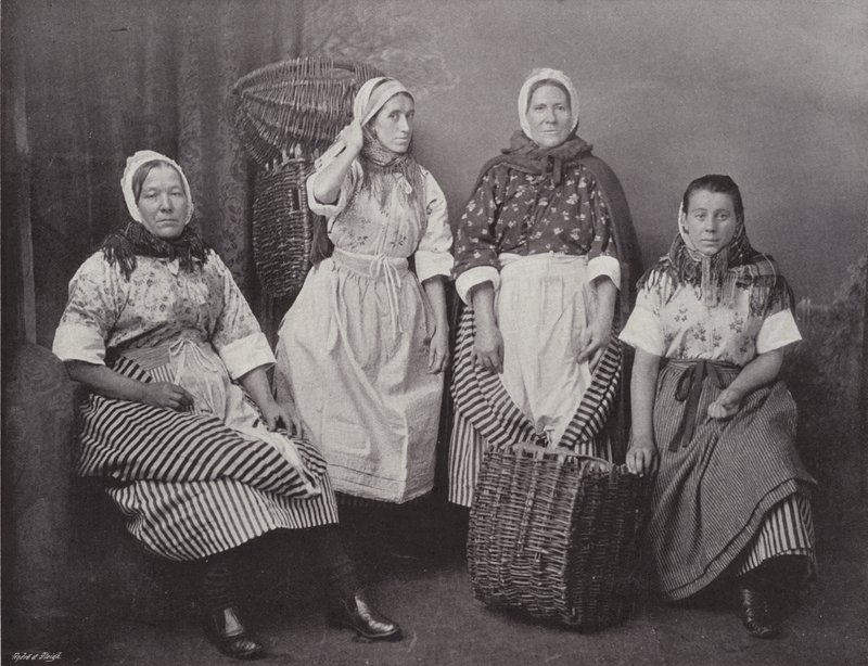 Newhaven Fishwives by English Photographer