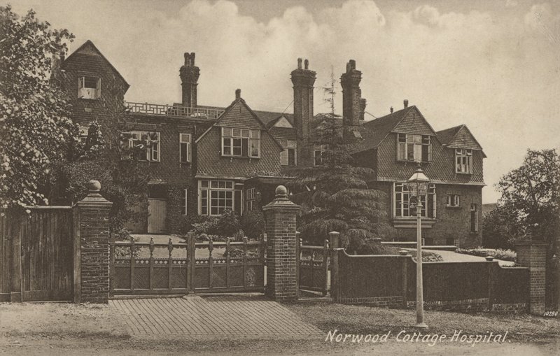 Norwood Cottage Hospital, near London by English Photographer