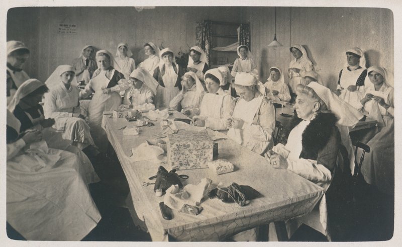 Nuns sewing by English Photographer