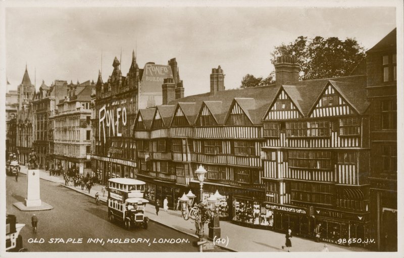 Old Staple Inn, Holborn, London by English Photographer