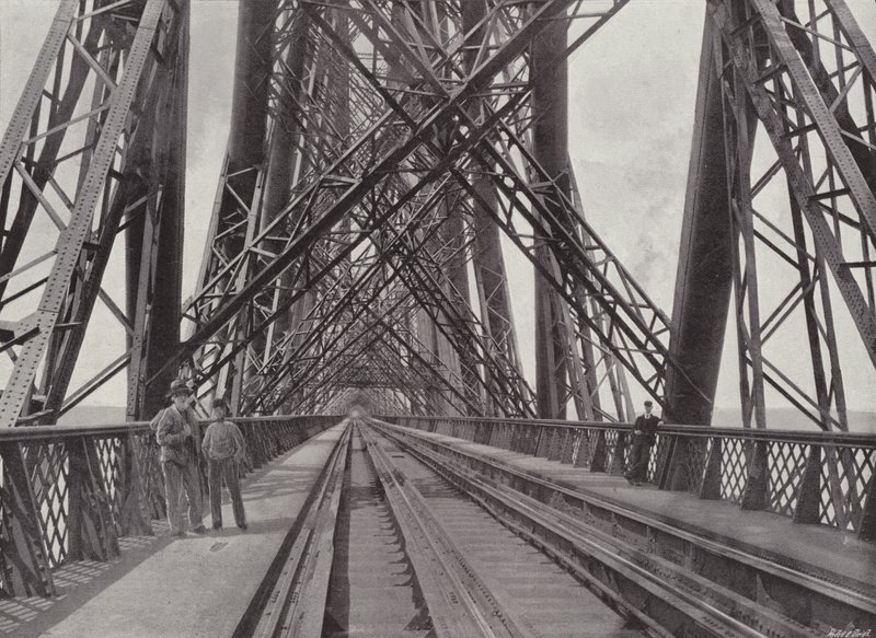 On the Forth Bridge by English Photographer
