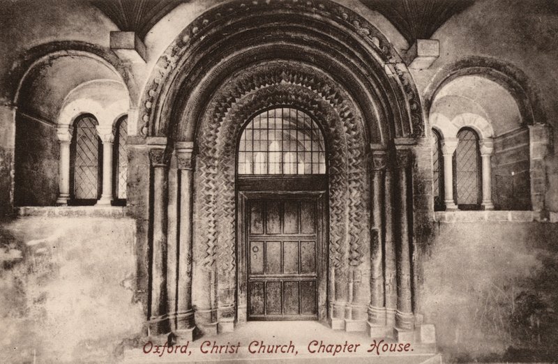 Oxford, Christ Church, Chapter House by English Photographer