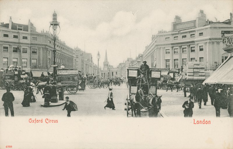 Oxford Circus, London by English Photographer