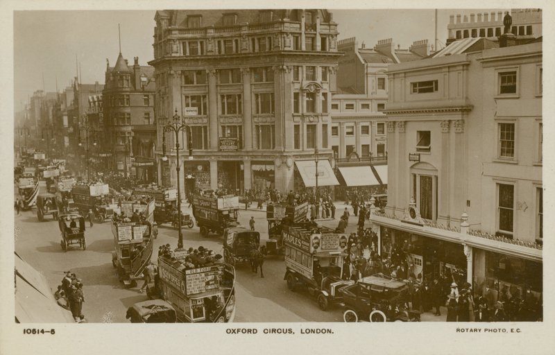 Oxford Circus, London by English Photographer