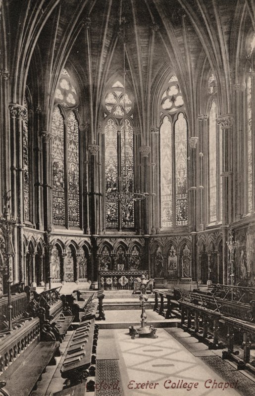 Oxford, Exeter College Chapel by English Photographer
