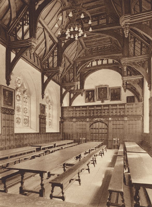Oxford: Oriel College, The Hall by English Photographer