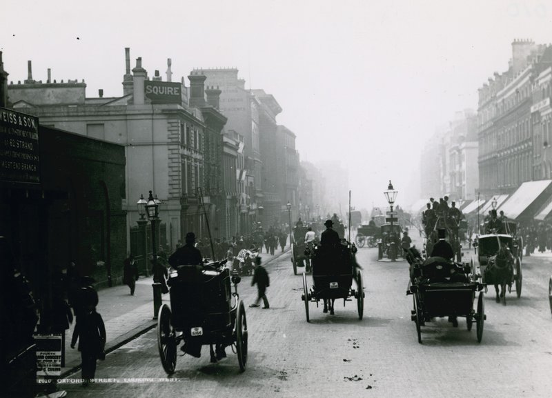 Oxford Street, London; looking west by English Photographer
