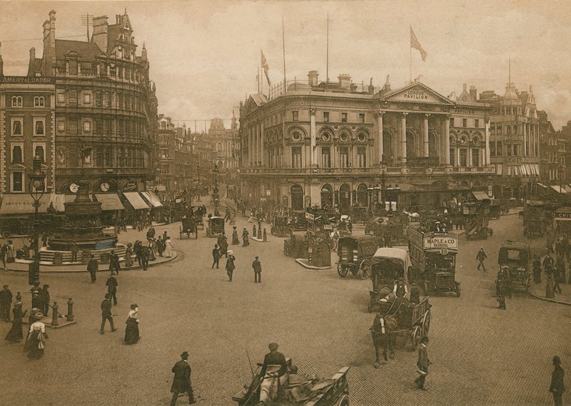 Piccadilly Circus, London by English Photographer