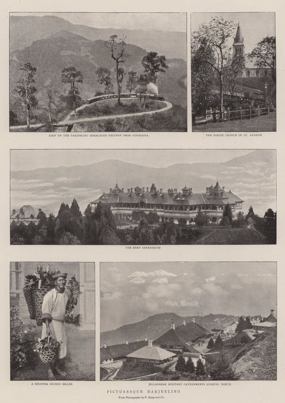 Picturesque Darjeeling by English Photographer