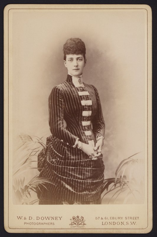 Portrait, Alexandra of Denmark, married Prince Albert Edward, later King Edward VII by English Photographer