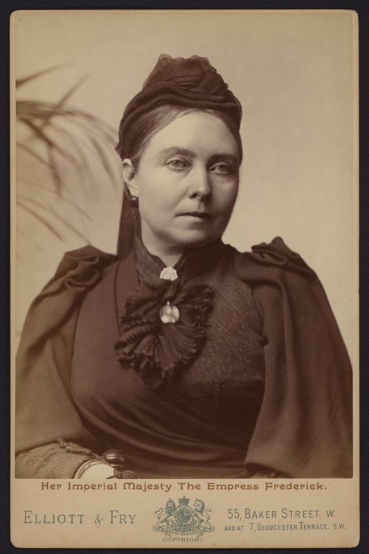 Portrait, Victoria, Princess Royal, who was married to Emperor Frederick III of Germany by English Photographer