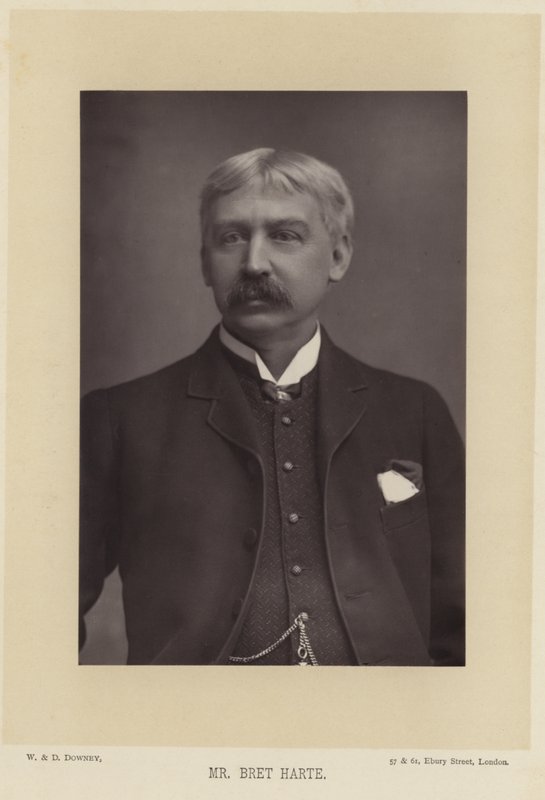 Portrait of Bret Harte by English Photographer