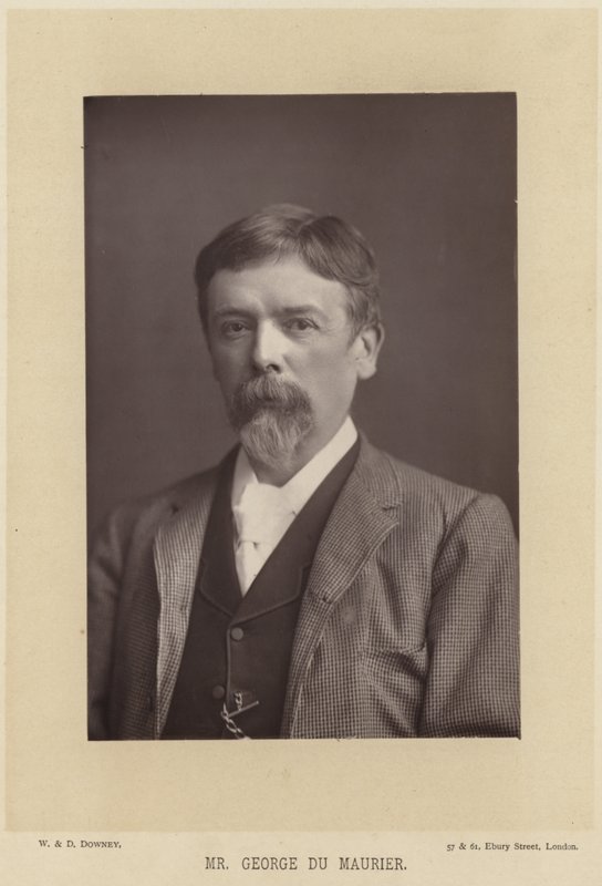 Portrait of George du Maurier by English Photographer