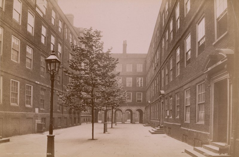 Pump Court in Middle Temple by English Photographer