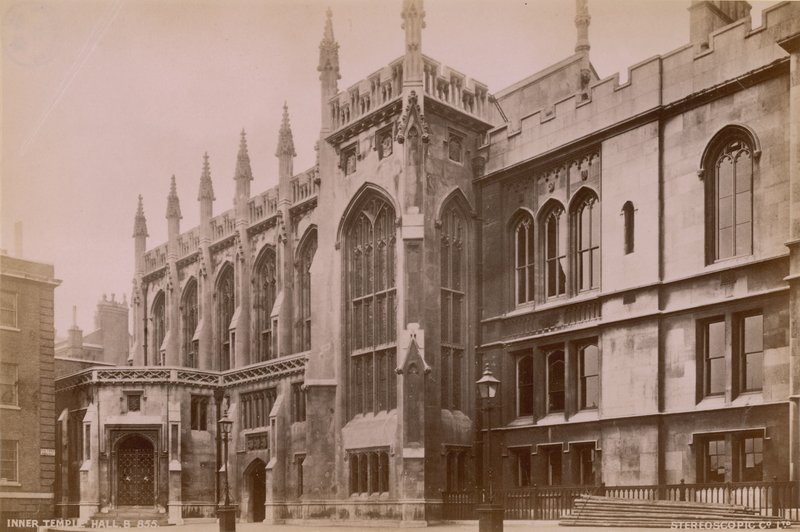 Exterior of Inner Temple Hall by English Photographer