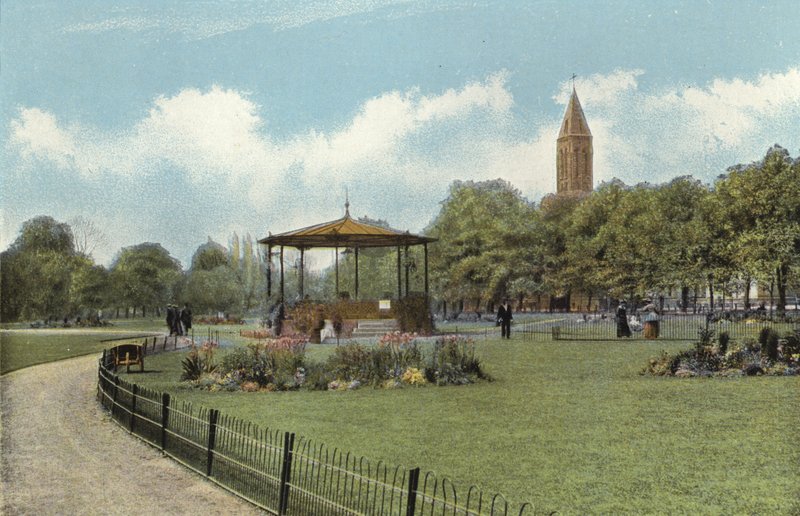 Pump Room Gardens, Leamington by English Photographer
