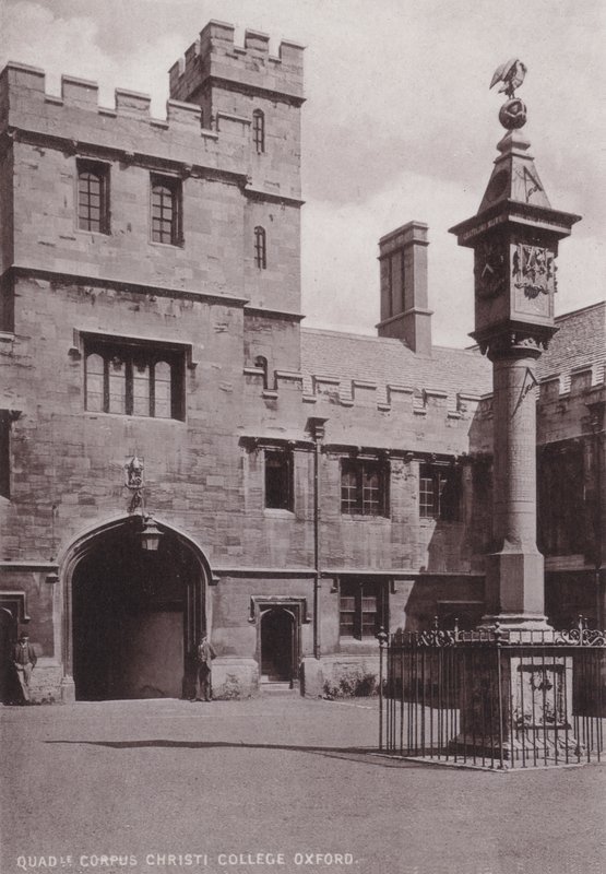Quadrangle, Corpus Christi College, Oxford by English Photographer
