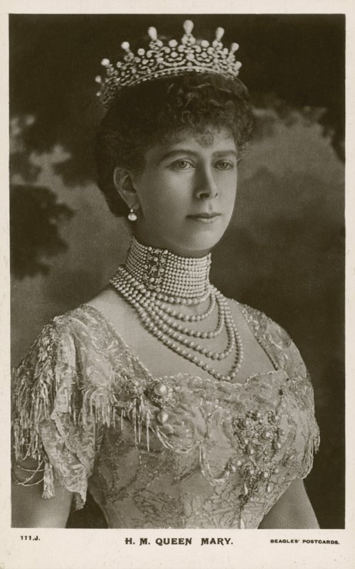 Queen Mary, consort of King George V by English Photographer