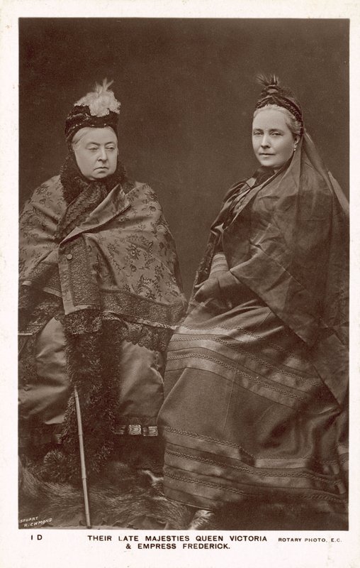 Queen Victoria, Empress Frederick by English Photographer