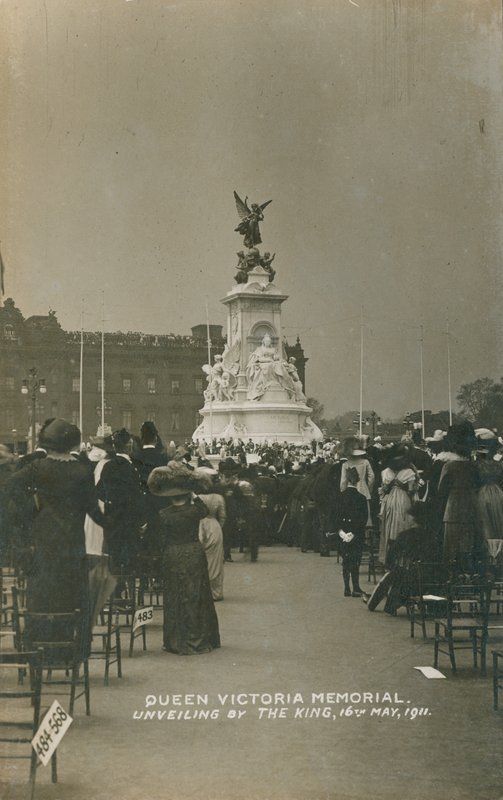 Queen Victoria Memorial, unveiling by the King, 16 May 1911 by English Photographer