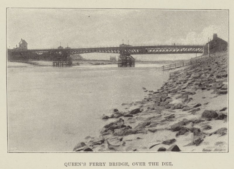 Queens Ferry Bridge, over the Dee by English Photographer