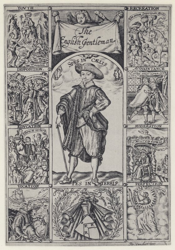 R Brathwait, The English Gentleman, J Haviland for R Bostock 1630 by English Photographer