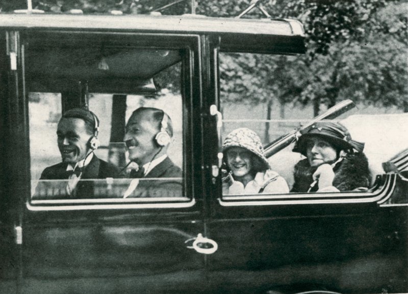 Radio on the Road, 1923 by English Photographer