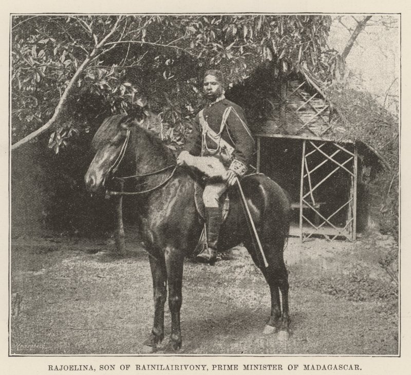 Rajoelina, Son of Rainilairivony, Prime Minister of Madagascar by English Photographer