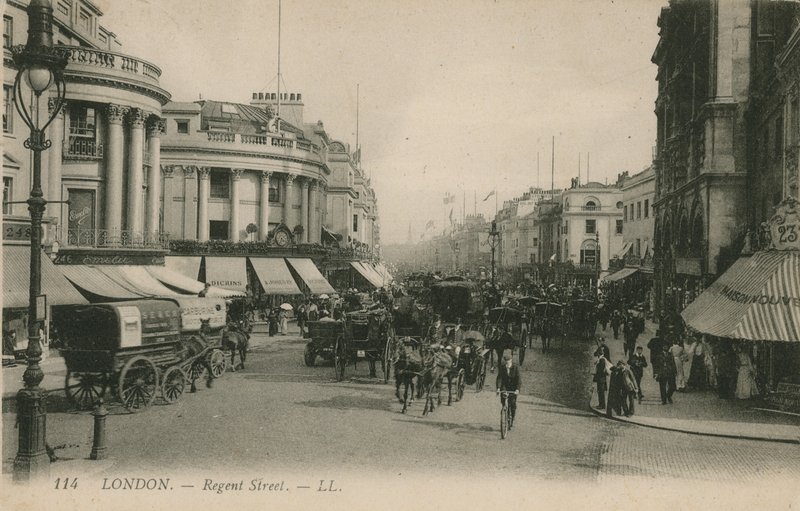 Regent Street, London by English Photographer