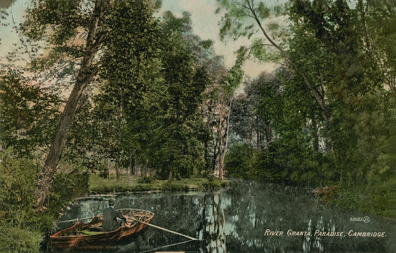 River Granta, Paradise, Cambridge by English Photographer