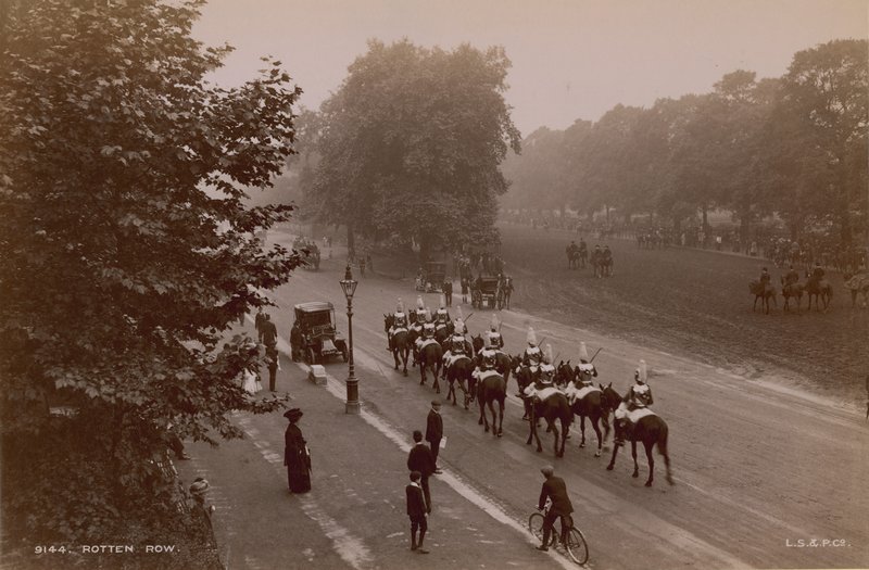 Rotten Row, Hyde Park, London by English Photographer