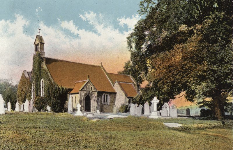 Rowsley Church by English Photographer