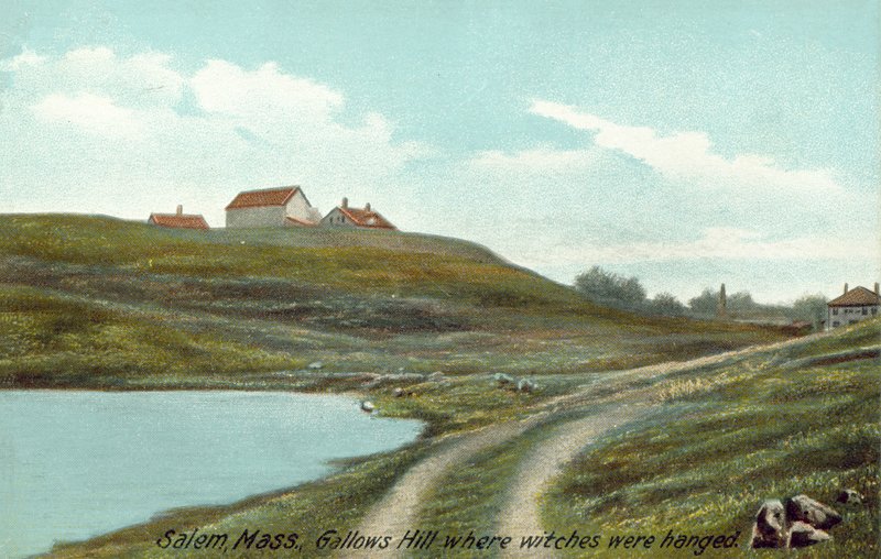 Salem, Massachusetts, Gallows Hill where witches were hanged by English Photographer