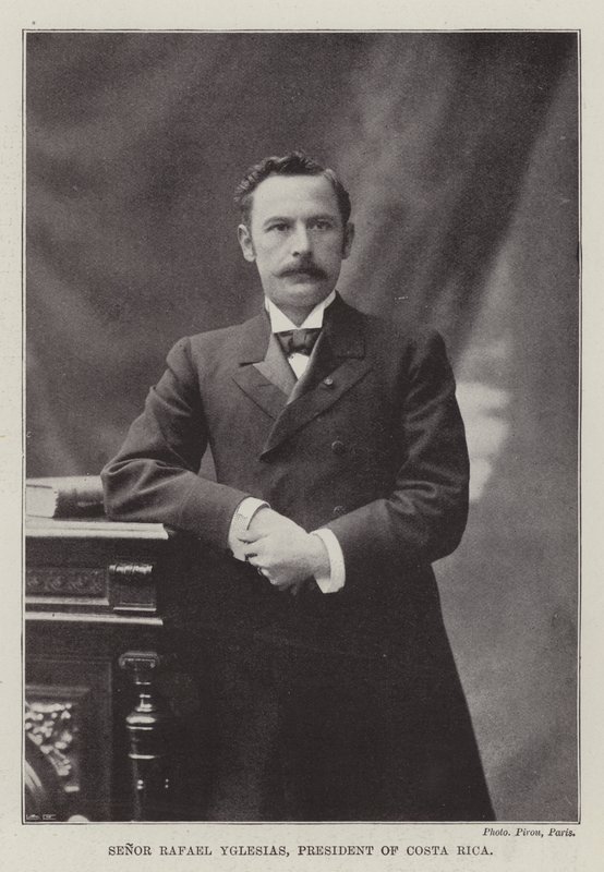 Senor Rafael Yglesias, President of Costa Rica by English Photographer