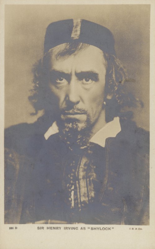 Sir Henry Irving by English Photographer