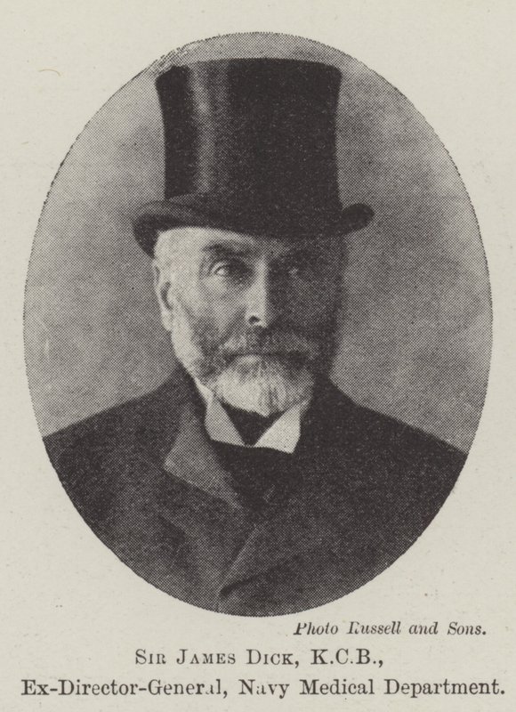 Sir James Dick, KCB, Ex-Director-General, Navy Medical Department by English Photographer