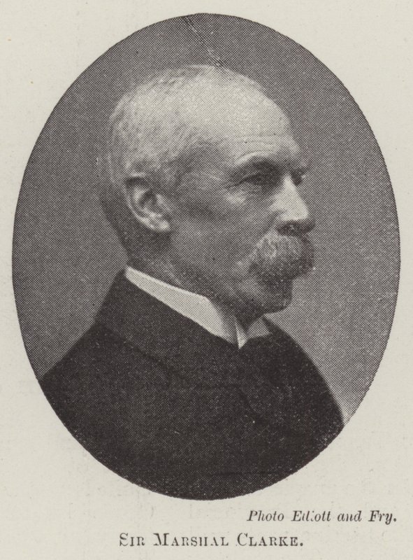 Sir Marshal Clarke by English Photographer