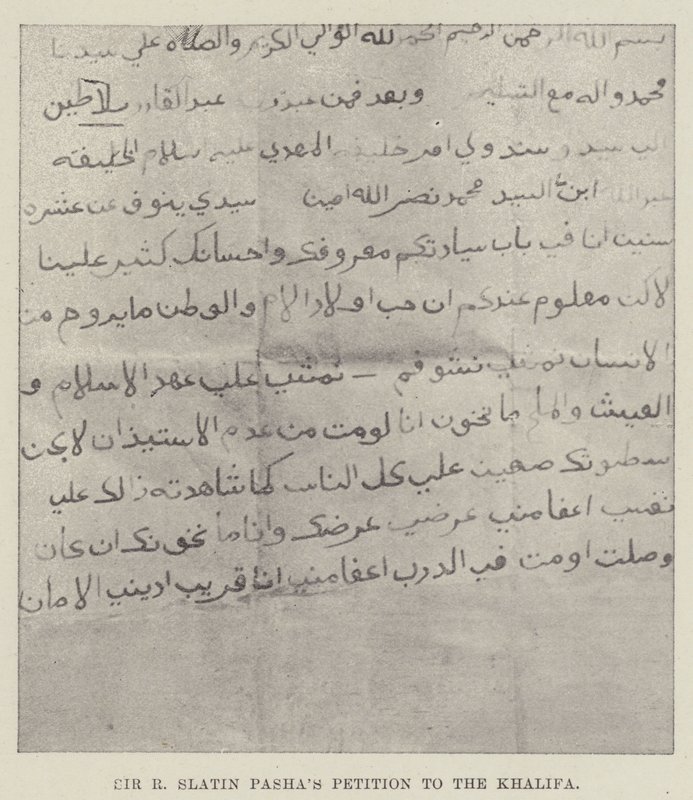 Sir R. Slatin Pasha