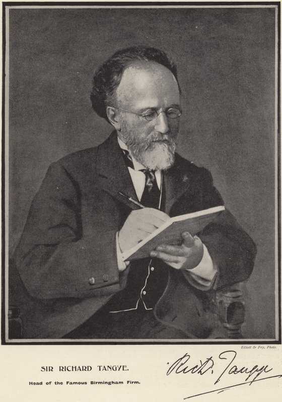 Sir Richard Tangye by English Photographer