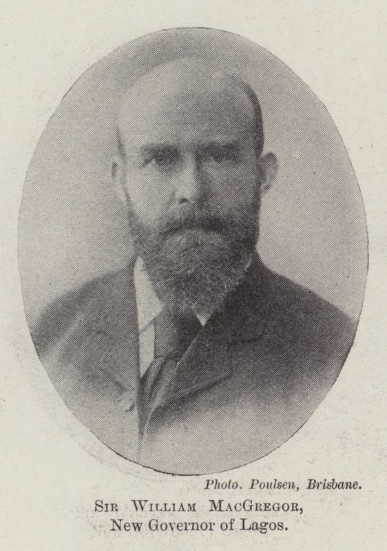Sir William MacGregor, New Governor of Lagos by English Photographer