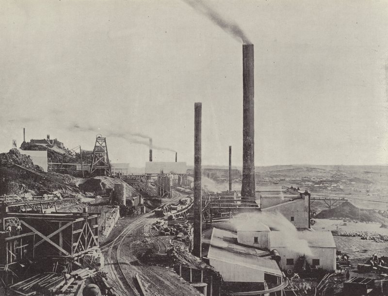 Smelting Works, Broken Hill by English Photographer