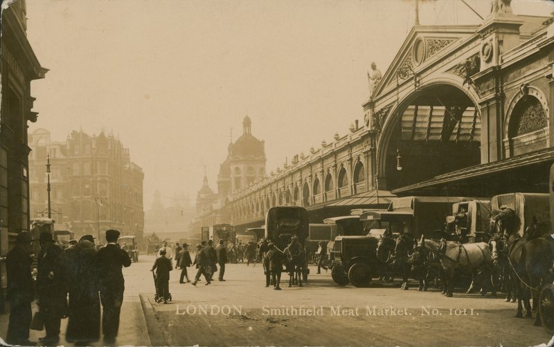 Smithfield Meat Market, London by English Photographer